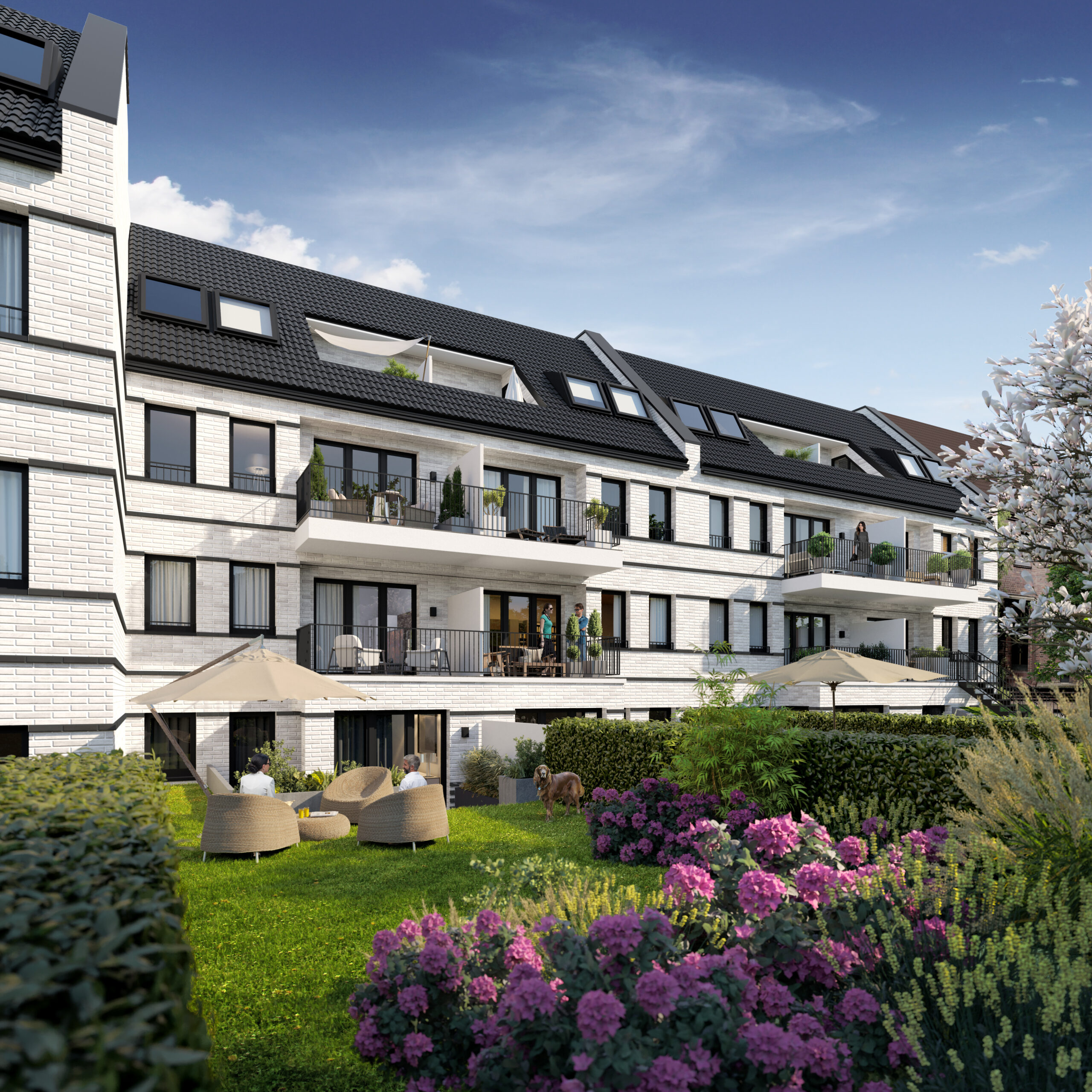 Gartenwohnungen TRÈSVIVA Düsseldorf